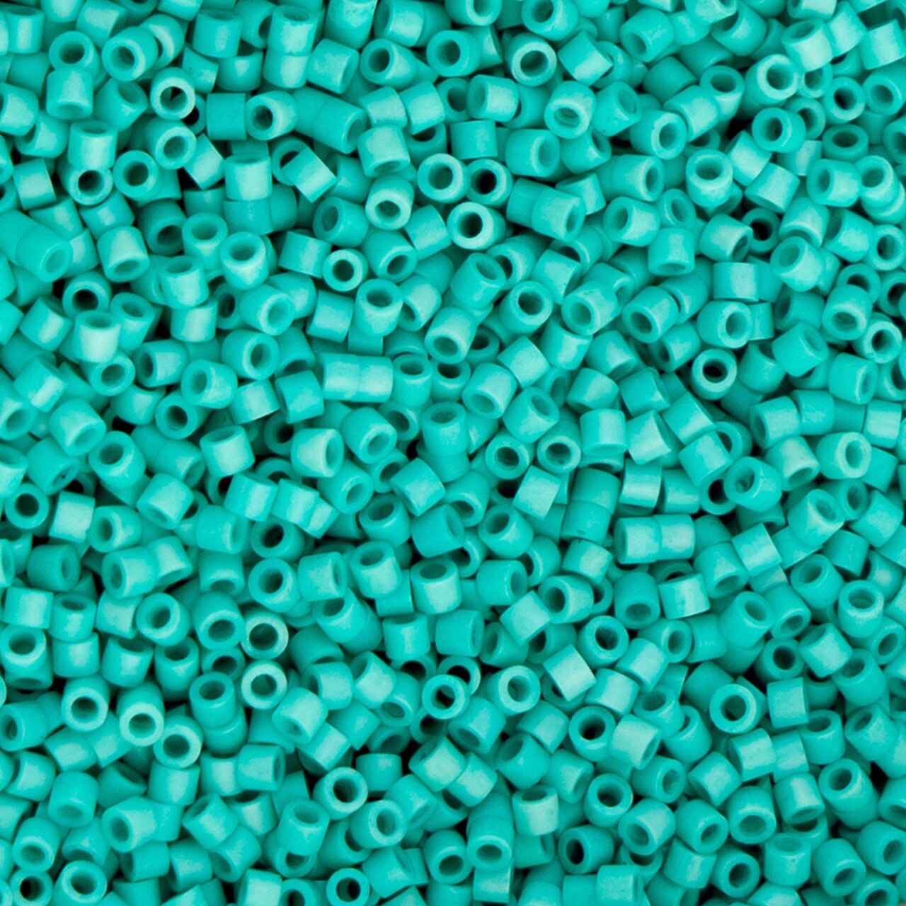 John Bead Opaque Matte Finish Cylin Beads 11/0 Glass Cylindrical Seed Beads, 25g